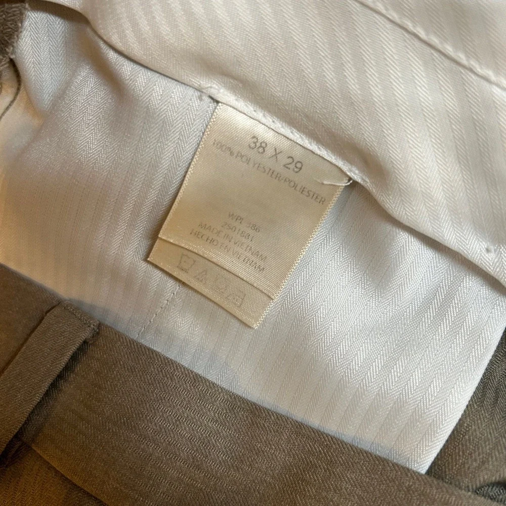 Kenneth Cole Reaction Dress Pants Mens 38 x 29 Flat Front Slacks Set of 4